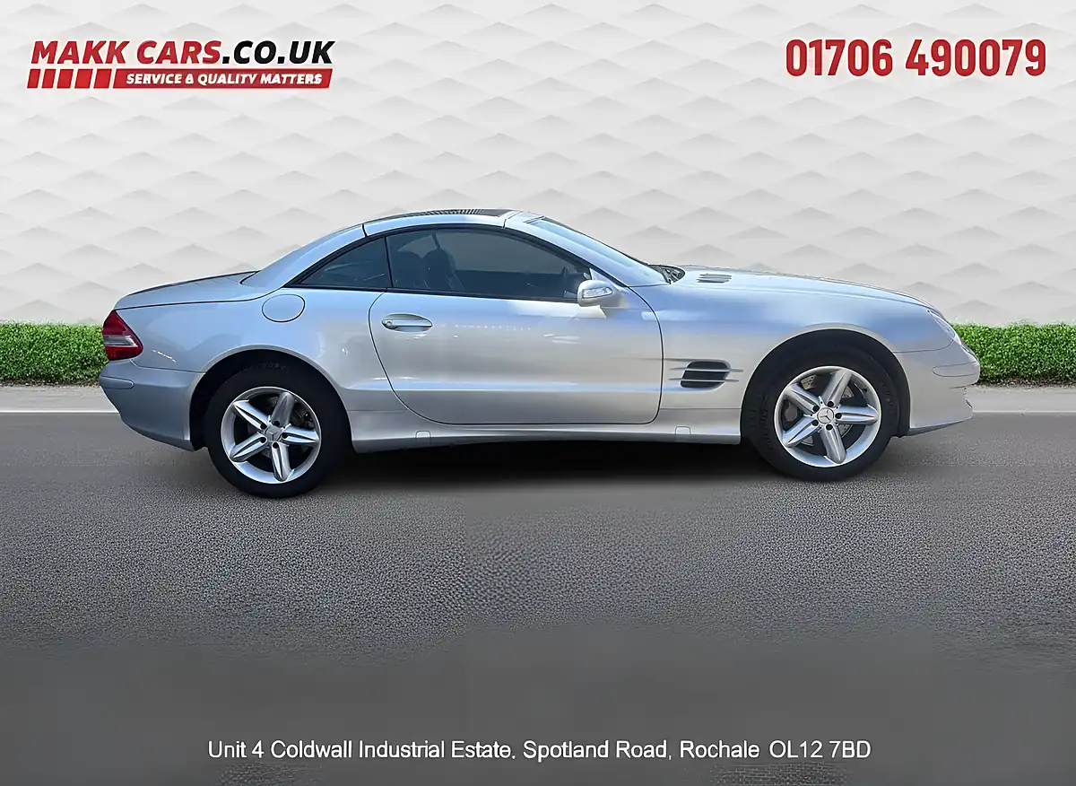 Used 2007 Mercedes-Benz Sl Convertible Silver - Interior and Exterior details 6