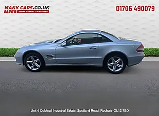Used 2007 Mercedes-Benz Sl Convertible Silver - Interior and Exterior details 7