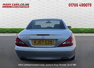 Used 2007 Mercedes-Benz Sl Convertible Silver - Interior and Exterior details 9