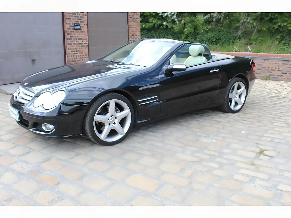 Used 2007 Mercedes-Benz Sl SL350 Black - Interior and Exterior details 14