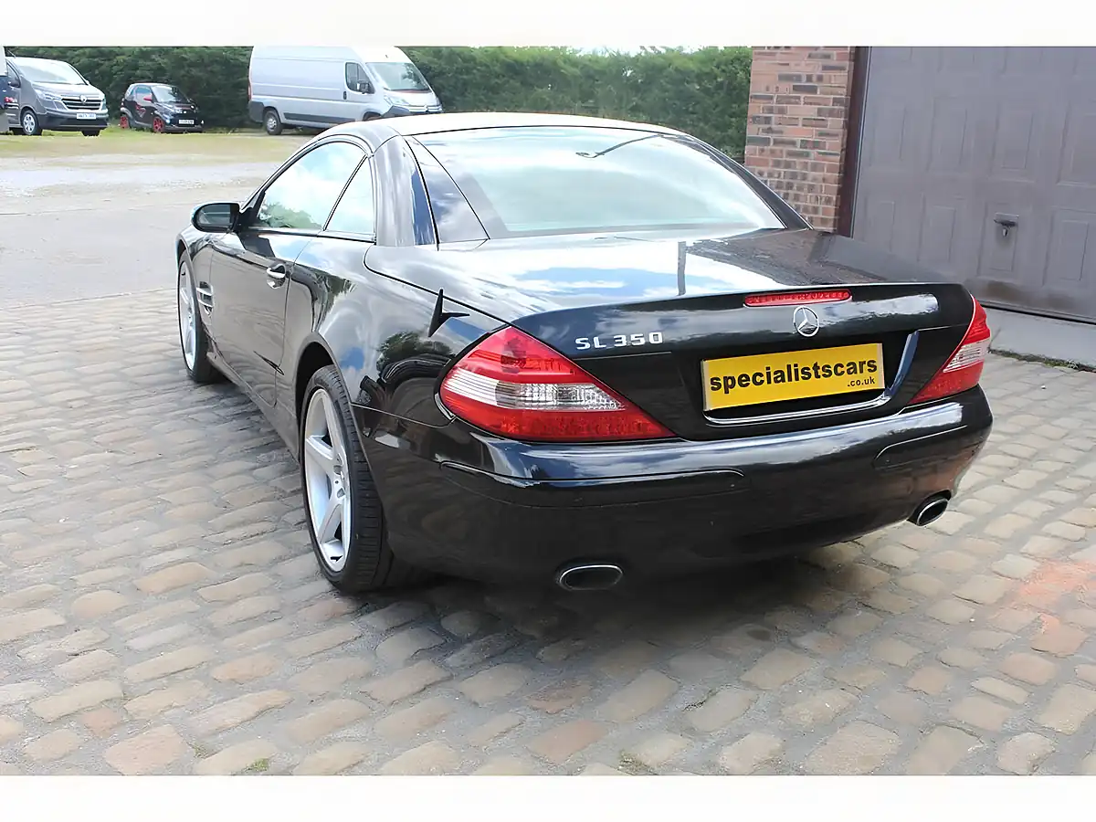 Used 2007 Mercedes-Benz Sl SL350 Black - Interior and Exterior details 16