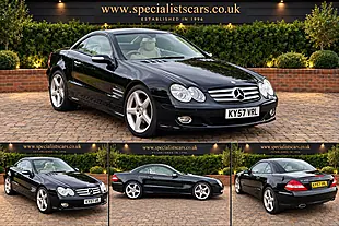 Used 2007 Mercedes-Benz Sl SL350 Black - Interior and Exterior details 2