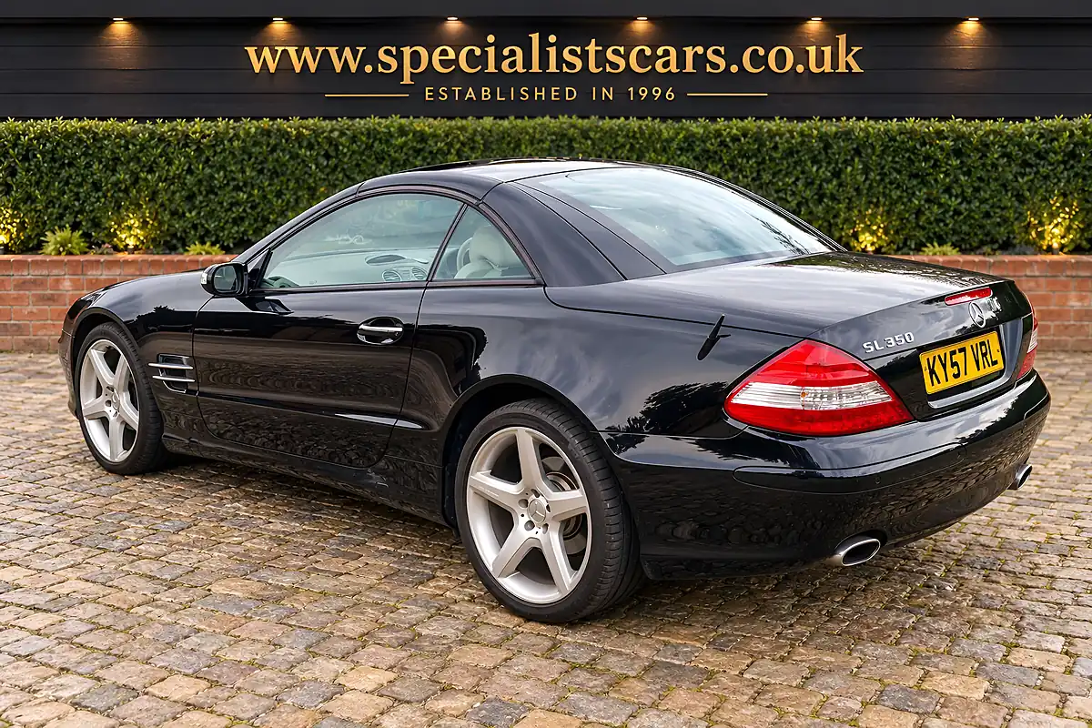 Used 2007 Mercedes-Benz Sl SL350 Black - Interior and Exterior details 4