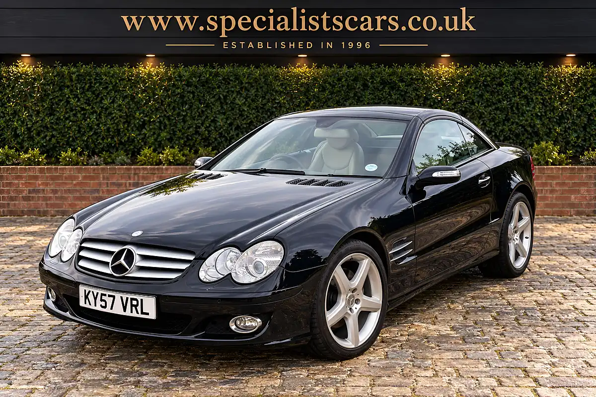 Used 2007 Mercedes-Benz Sl SL350 Black - Interior and Exterior details 8