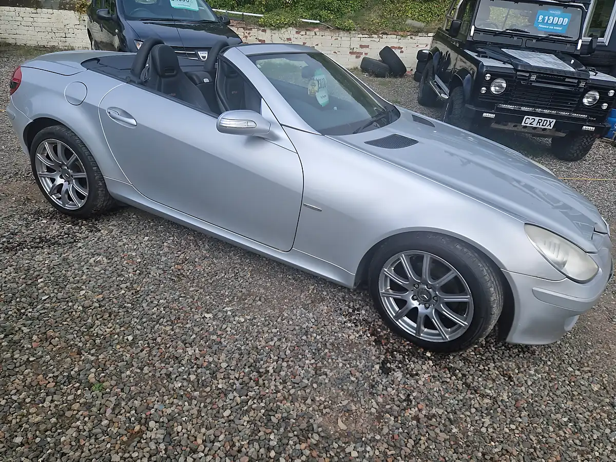 Used 2007 Mercedes-Benz Slk Special Edition Silver - Front View