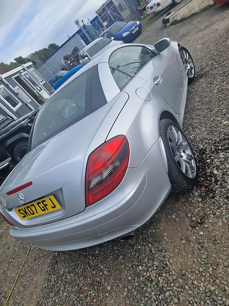 Used 2007 Mercedes-Benz Slk Special Edition Silver - Interior and Exterior details 14