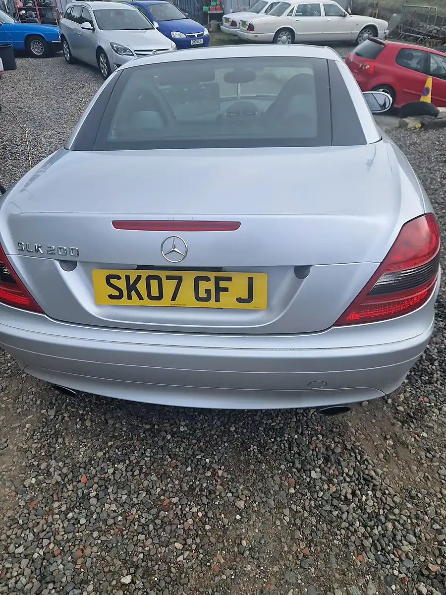 Used 2007 Mercedes-Benz Slk Special Edition Silver - Interior and Exterior details 15