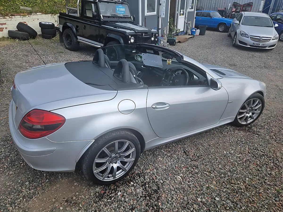 Used 2007 Mercedes-Benz Slk Special Edition Silver - Interior and Exterior details 2