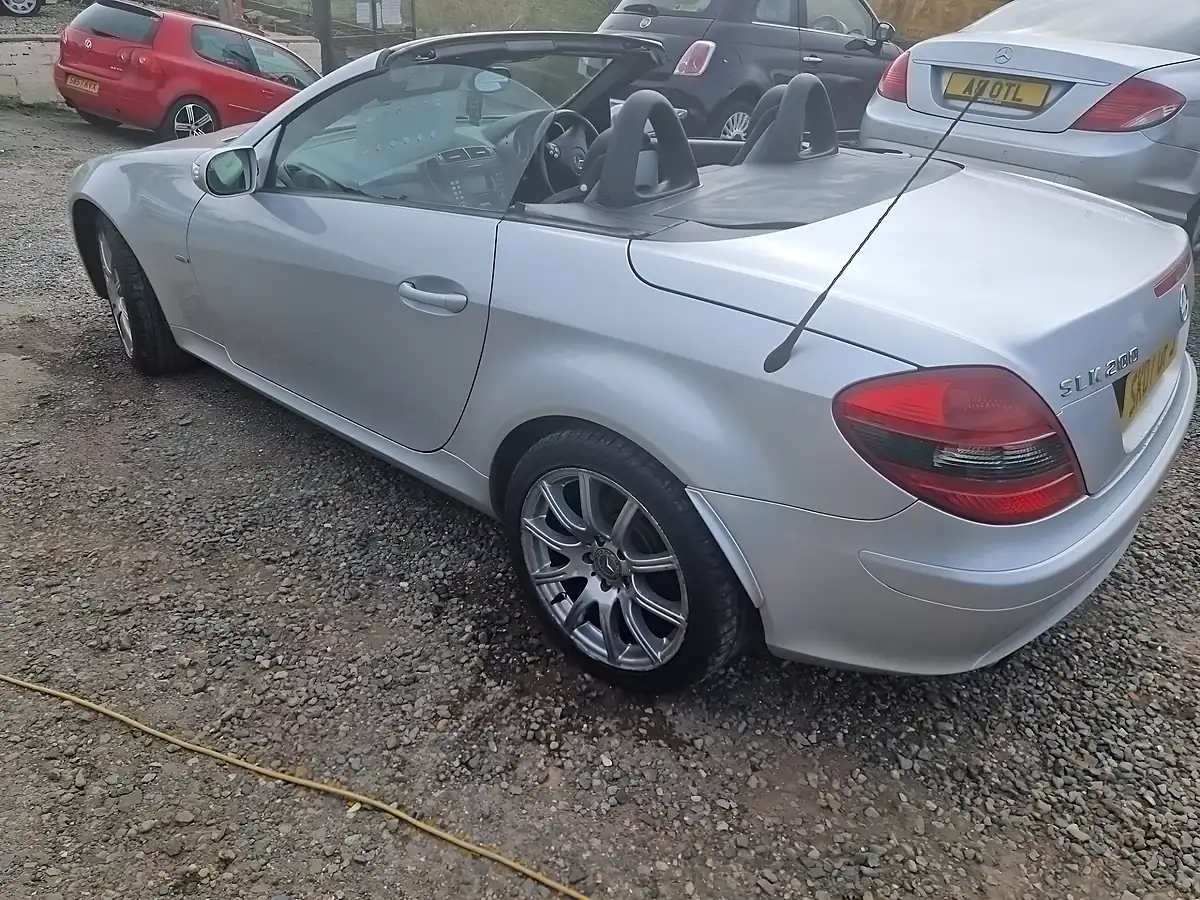Used 2007 Mercedes-Benz Slk Special Edition Silver - Interior and Exterior details 3