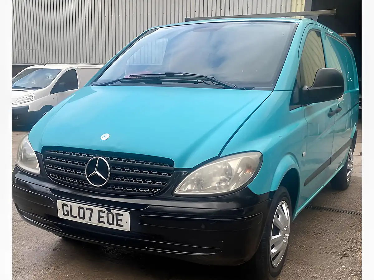 Used 2007 Mercedes-Benz Vito Dualiner Basic Blue - Interior and Exterior details 14