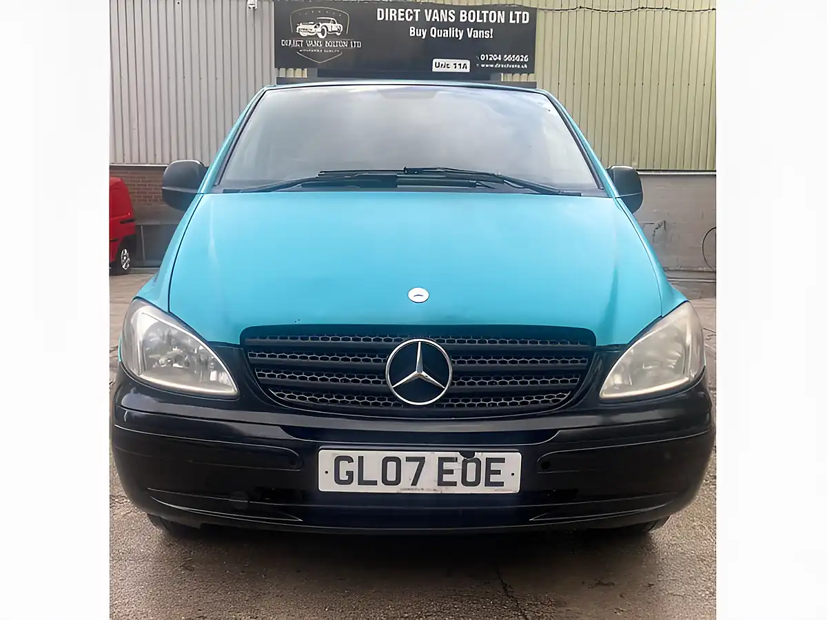 Used 2007 Mercedes-Benz Vito Dualiner Basic Blue - Interior and Exterior details 2