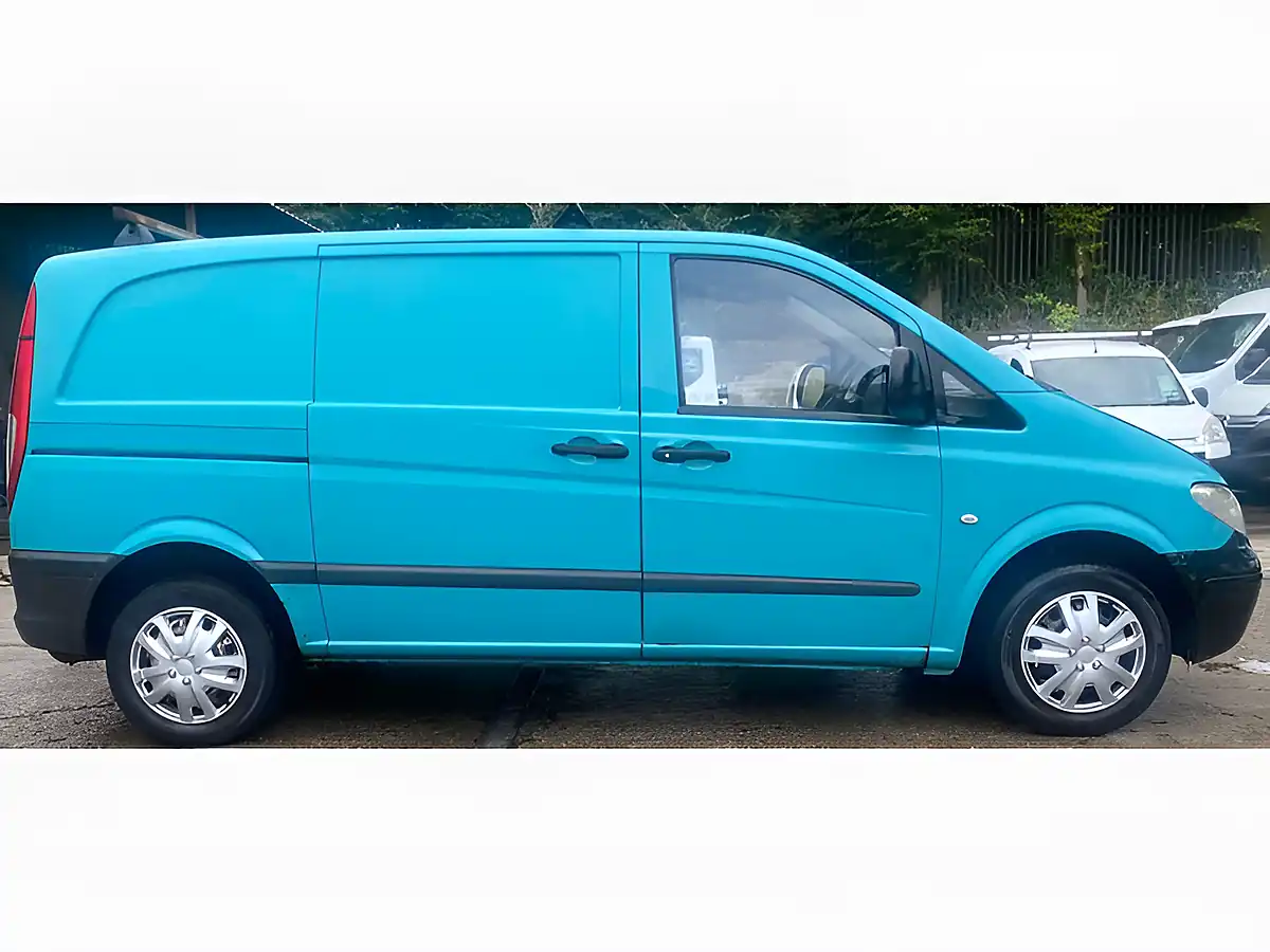 Used 2007 Mercedes-Benz Vito Dualiner Basic Blue - Interior and Exterior details 4