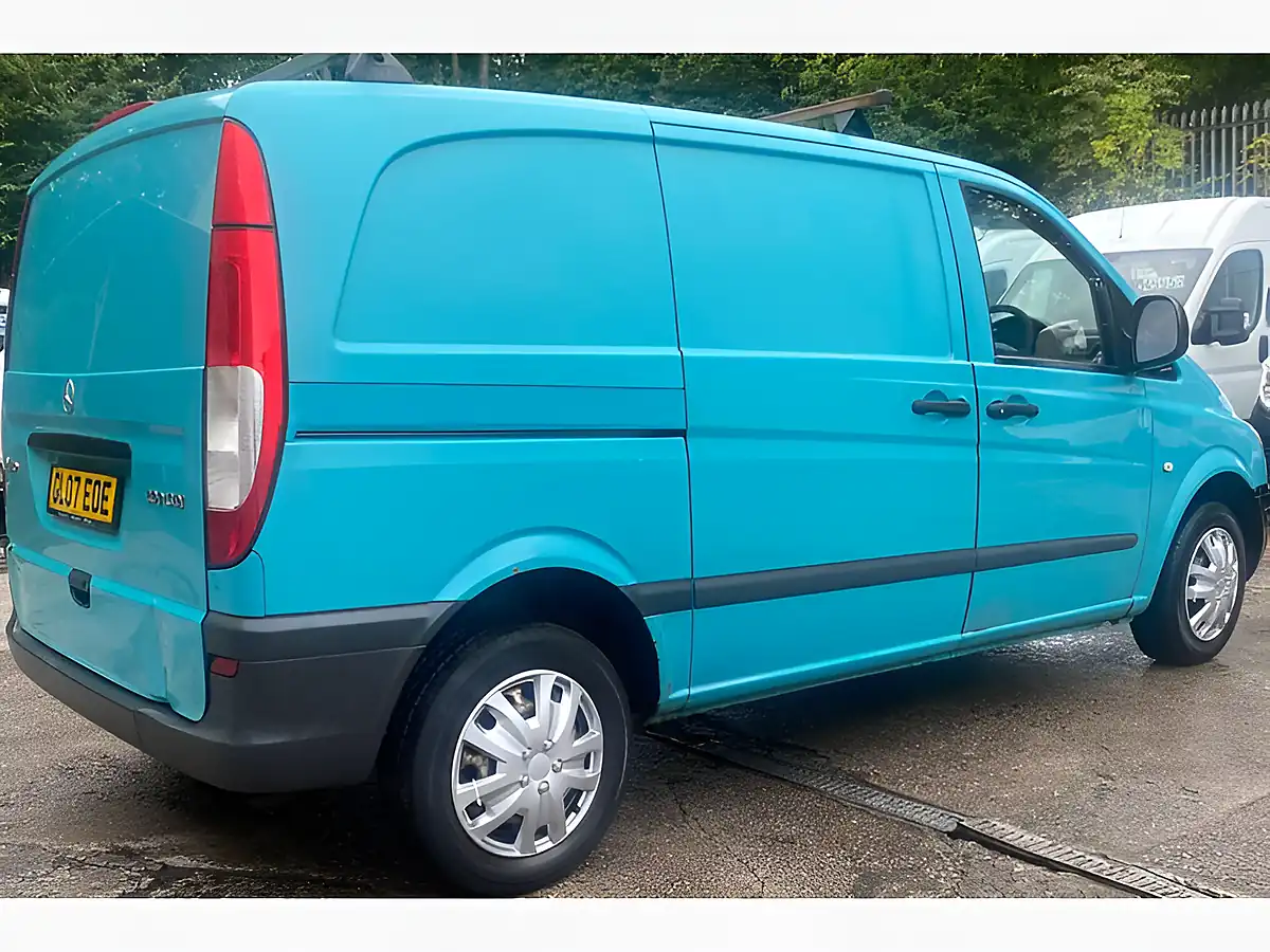 Used 2007 Mercedes-Benz Vito Dualiner Basic Blue - Interior and Exterior details 7