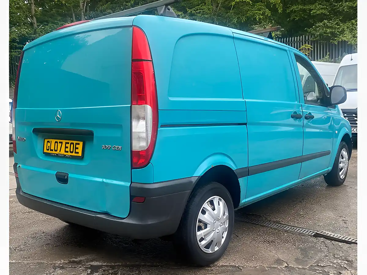 Used 2007 Mercedes-Benz Vito Dualiner Basic Blue - Interior and Exterior details 8