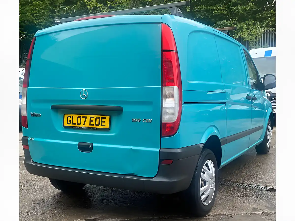 Used 2007 Mercedes-Benz Vito Dualiner Basic Blue - Interior and Exterior details 9