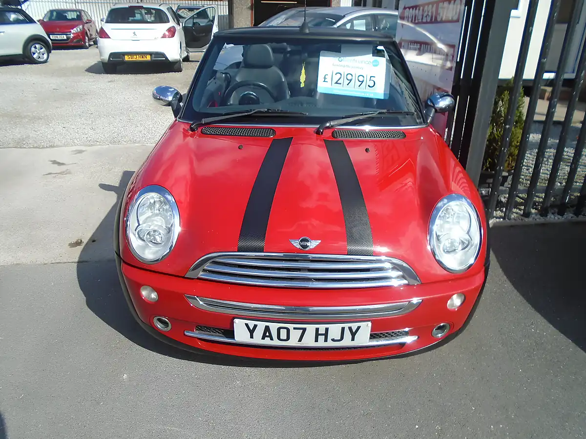Used 2007 MINI Convertible Cooper Red - Interior and Exterior details 2