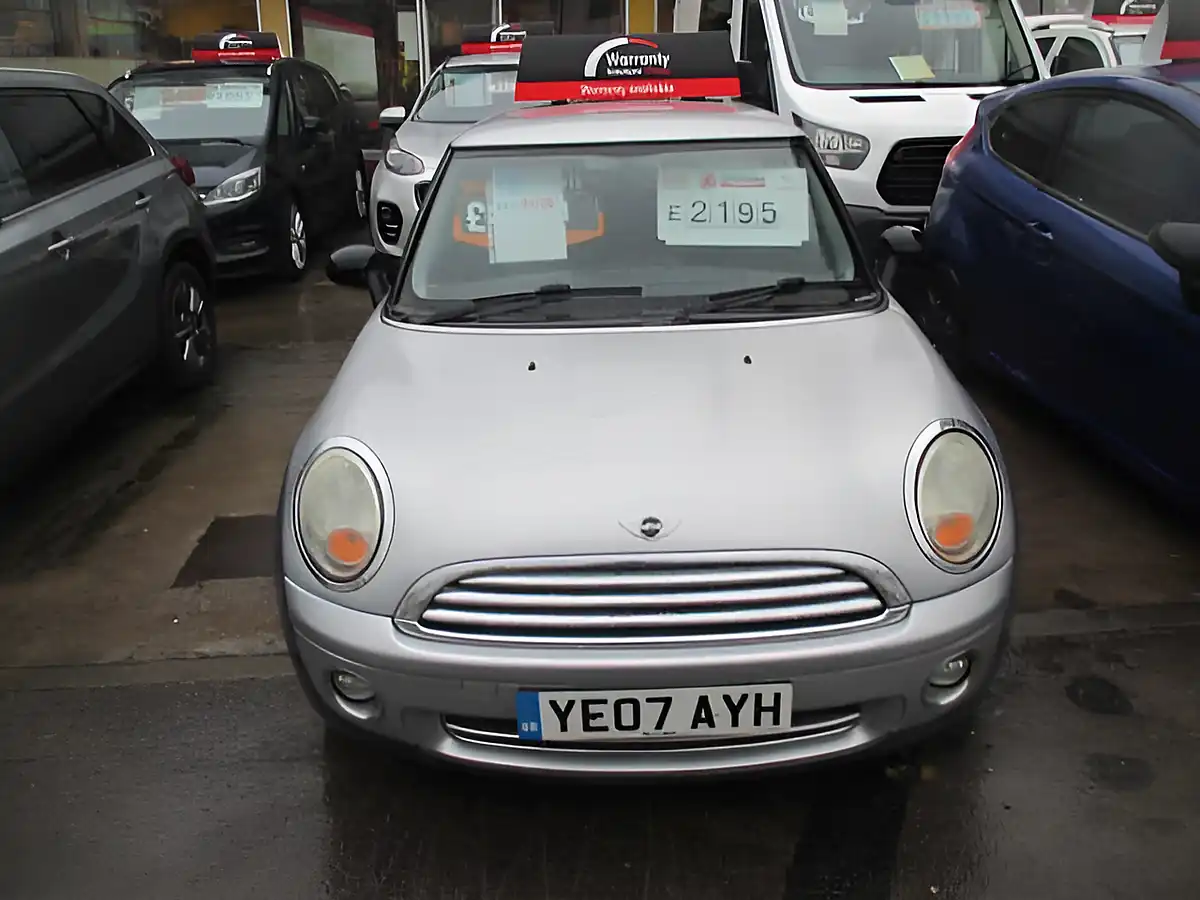 Used 2007 MINI One Silver - Front View