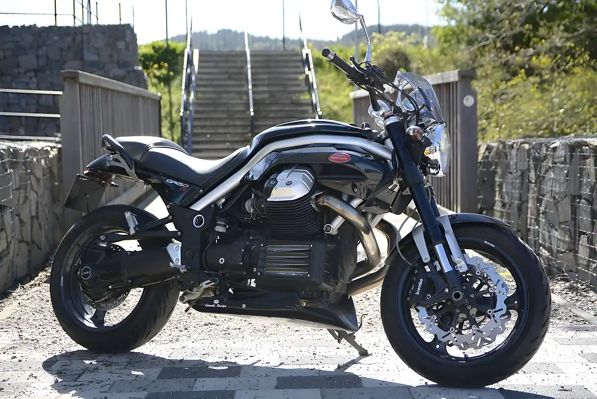 Used 2007 Moto Guzzi Griso Black - Front View