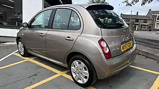 Used 2007 Nissan Micra Acenta+ Beige - Interior and Exterior details 4