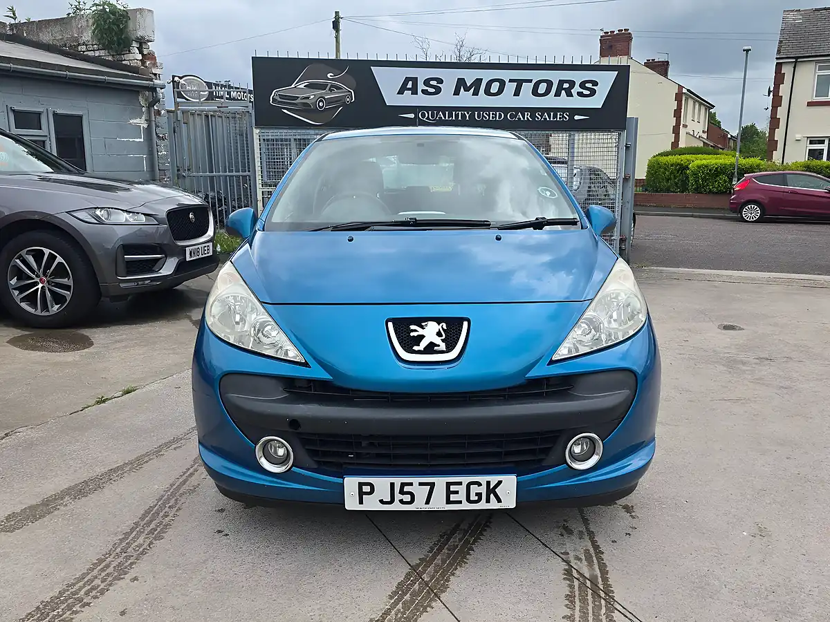 Used 2007 Peugeot 207 Sport 3dr Blue - Interior and Exterior details 2