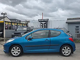 Used 2007 Peugeot 207 Sport 3dr Blue - Interior and Exterior details 4