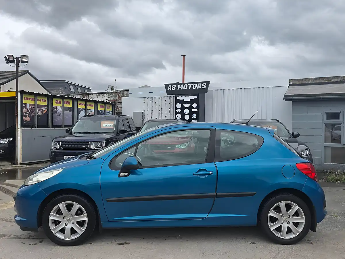 Used 2007 Peugeot 207 Sport 3dr Blue - Interior and Exterior details 4