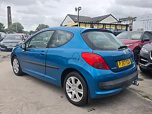 Used 2007 Peugeot 207 Sport 3dr Blue - Interior and Exterior details 5