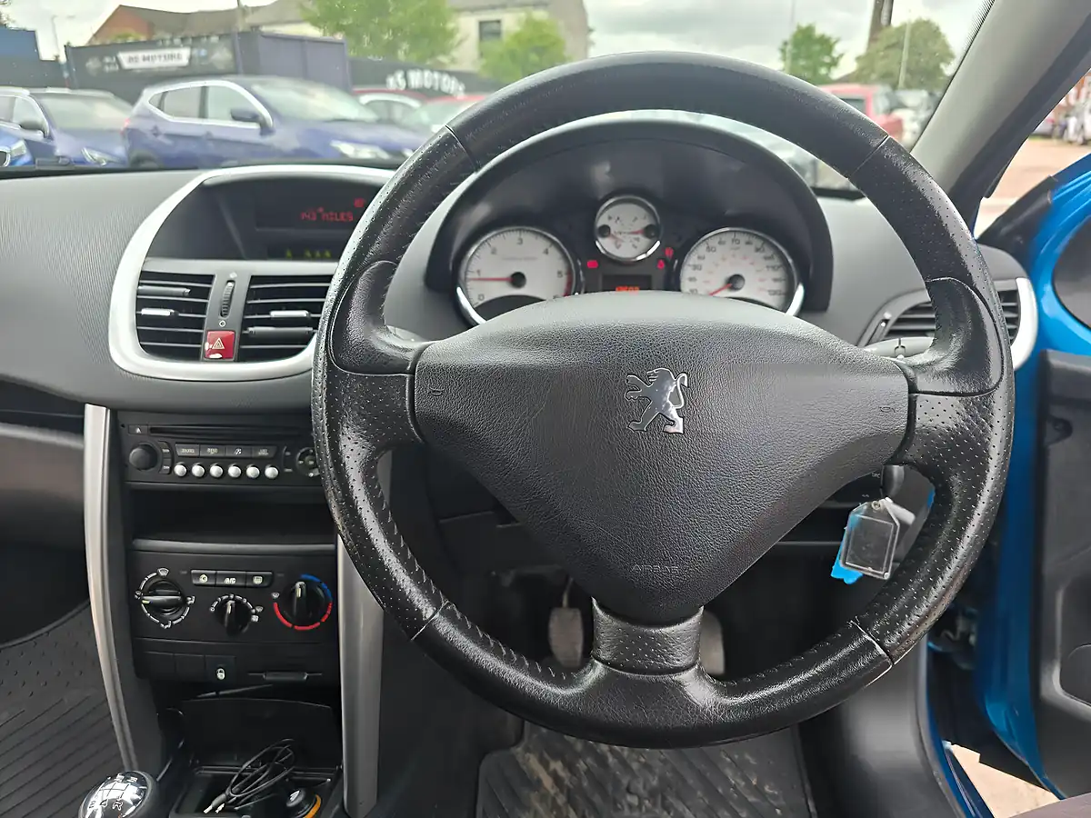 Used 2007 Peugeot 207 Sport 3dr Blue - Interior and Exterior details 8