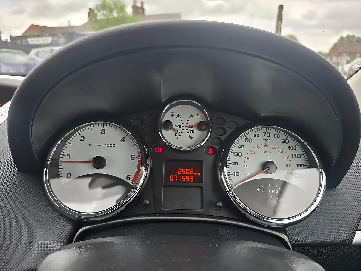 Used 2007 Peugeot 207 Sport 3dr Blue - Interior and Exterior details 9