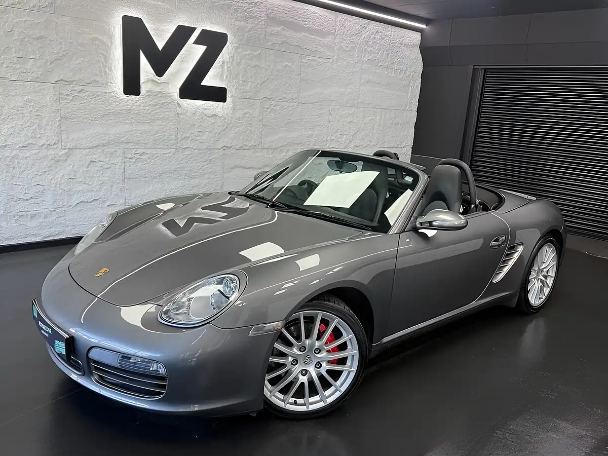 Used 2007 Porsche Boxster S Grey - Front View