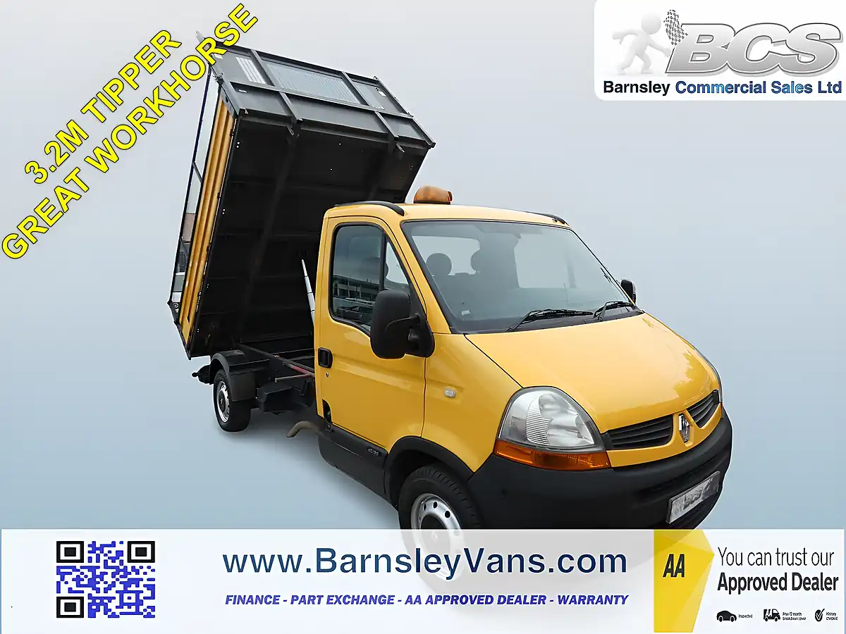 Used 2007 Renault Master Ml35 Business Yellow - Front View