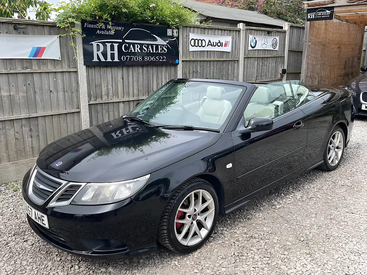 Used 2007 Saab 9-3 Vector Black - Front View