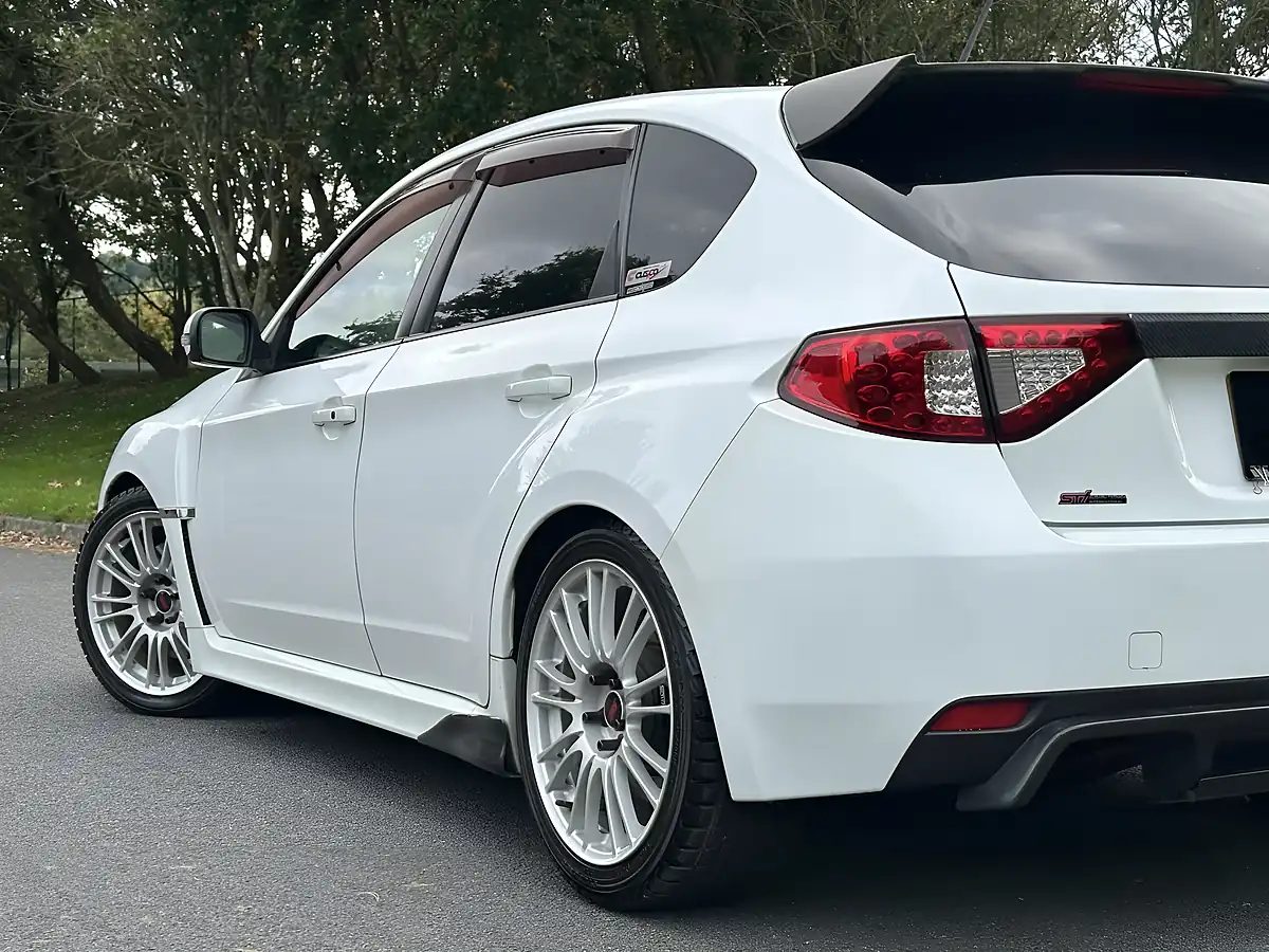 Used 2007 Subaru Impreza Hatchback Jdm Import - Highly Modified White - Interior and Exterior details 13