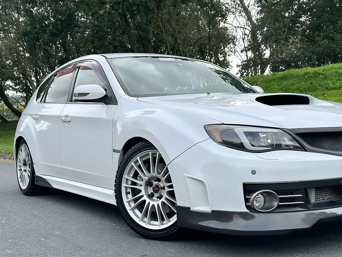 Used 2007 Subaru Impreza Hatchback Jdm Import - Highly Modified White - Interior and Exterior details 6