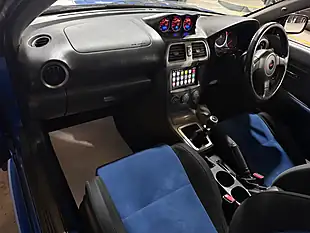 Used 2007 Subaru Impreza Wrx Sti Type Uk Blue - Interior and Exterior details 12