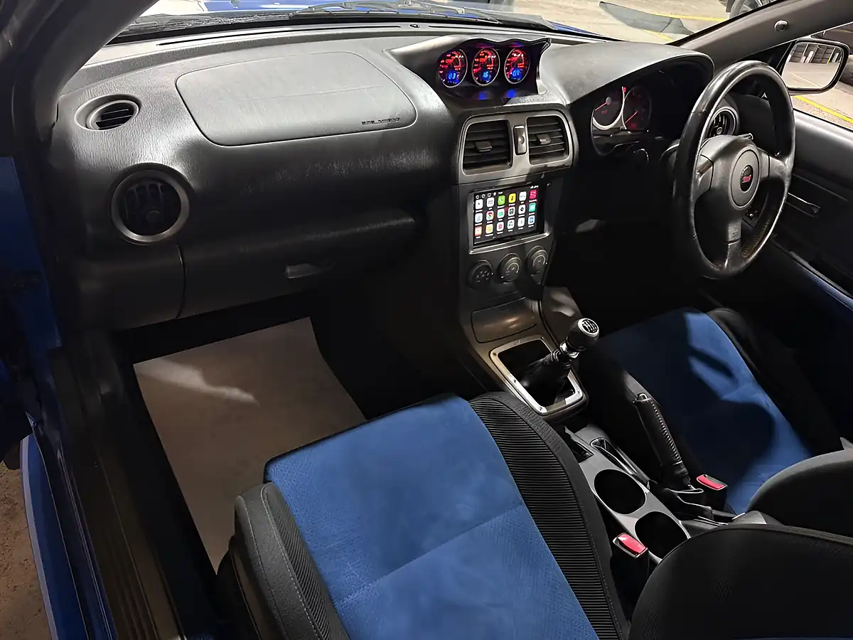 Used 2007 Subaru Impreza Wrx Sti Type Uk Blue - Interior and Exterior details 12