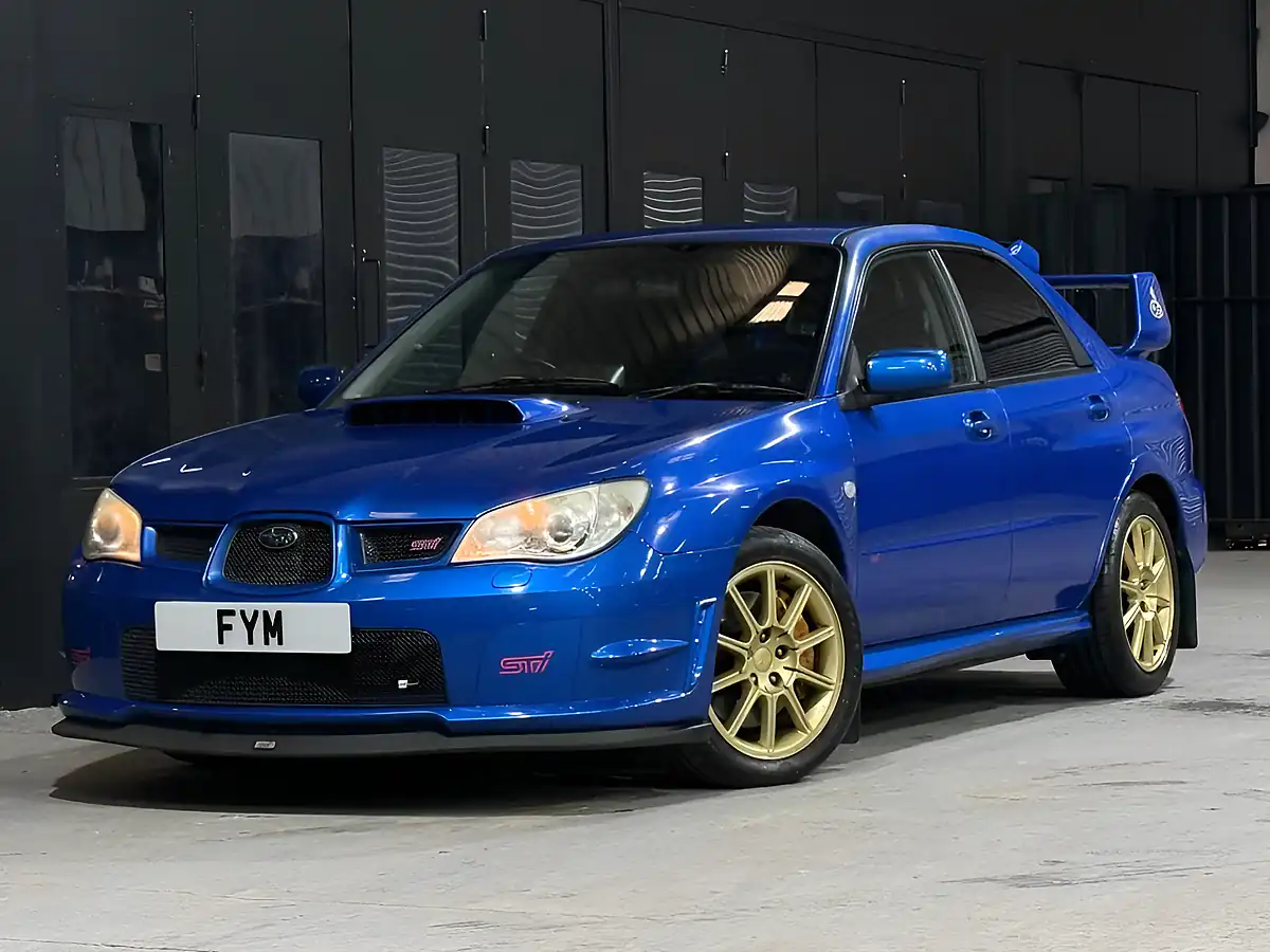 Used 2007 Subaru Impreza Wrx Sti Type Uk Blue - Interior and Exterior details 18