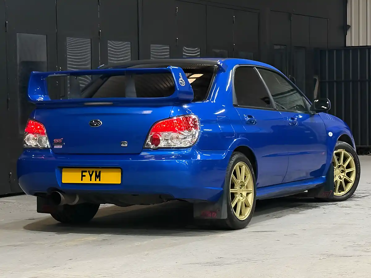Used 2007 Subaru Impreza Wrx Sti Type Uk Blue - Interior and Exterior details 19