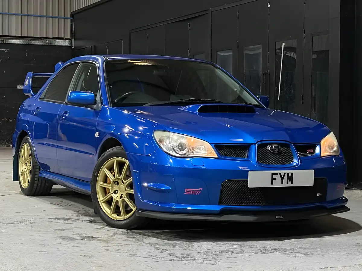 Used 2007 Subaru Impreza Wrx Sti Type Uk Blue - Interior and Exterior details 2