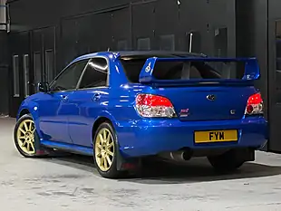 Used 2007 Subaru Impreza Wrx Sti Type Uk Blue - Interior and Exterior details 4