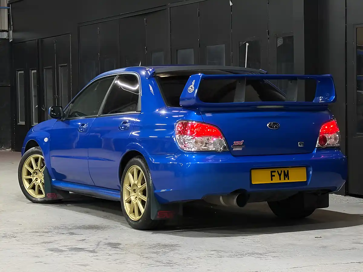 Used 2007 Subaru Impreza Wrx Sti Type Uk Blue - Interior and Exterior details 4