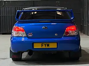 Used 2007 Subaru Impreza Wrx Sti Type Uk Blue - Interior and Exterior details 7