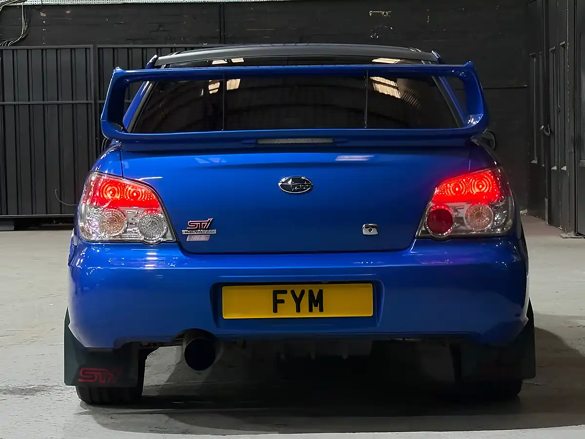 Used 2007 Subaru Impreza Wrx Sti Type Uk Blue - Interior and Exterior details 7
