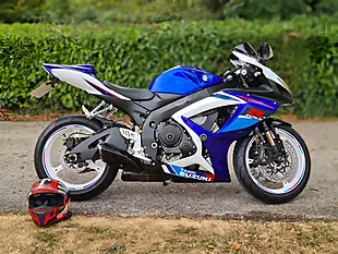Used 2007 Suzuki GSX-R750 K7 Blue - Interior and Exterior details 4