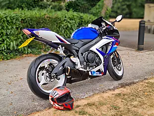 Used 2007 Suzuki GSX-R750 K7 Blue - Interior and Exterior details 5
