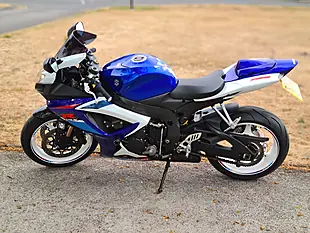 Used 2007 Suzuki GSX-R750 K7 Blue - Interior and Exterior details 8