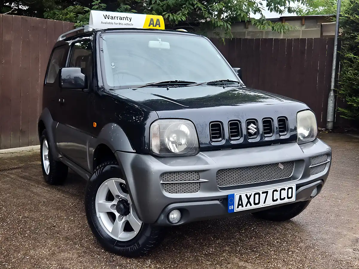 Used 2007 Suzuki Jimny Jlx+ Black - Front View