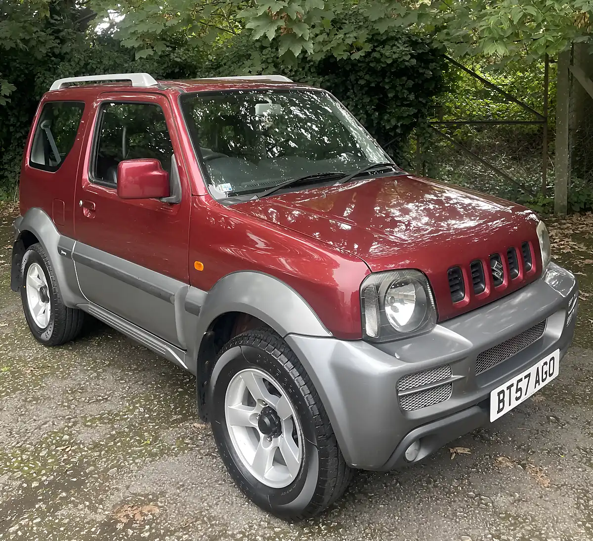 Used 2007 Suzuki Jimny Jlx+ Red - Front View
