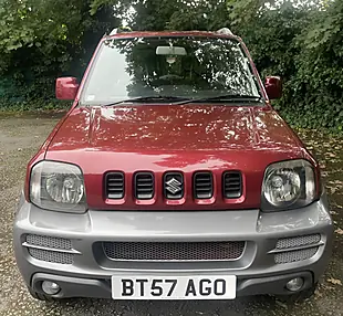 Used 2007 Suzuki Jimny Jlx+ Red - Interior and Exterior details 5