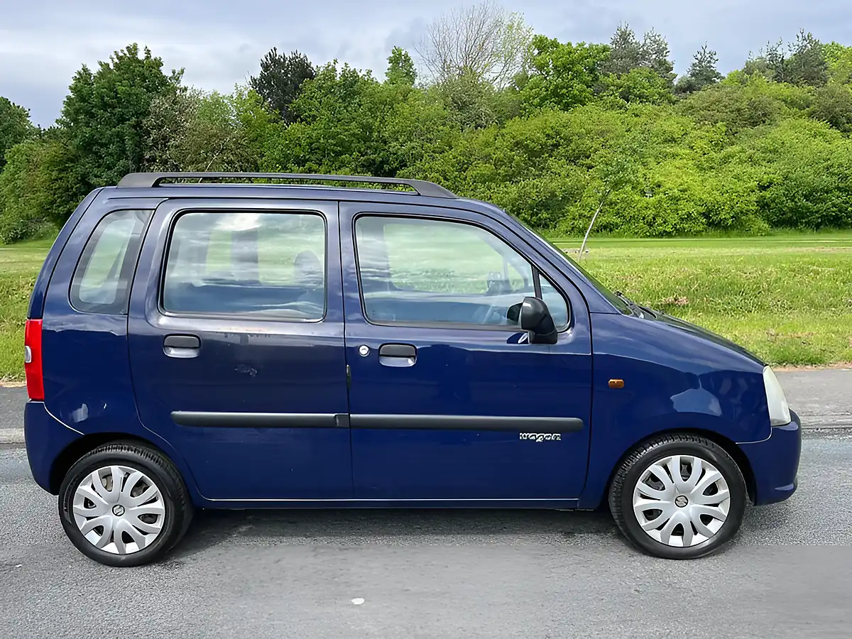 Used 2007 Suzuki Wagon R Gl (r+) Blue - Front View